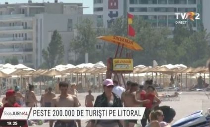 A fost steag roşu pe litoral. Mulţi turişti nu au ţinut cont de avertizările salvamarilor