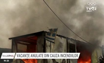 Aproape 40% dintre românii care şi-au făcut singuri rezervări în Grecia sau în Turcia au renunţat la aceste destinaţii din cauza incendiilor