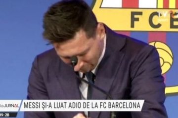 Messi și-a luat adio de la FC Barcelona