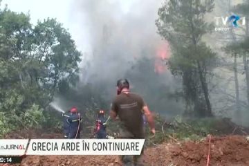 #JurnalDinLuptaCuFocul | Incendiile din Grecia s-au declanşat pe fondul celui mai intens val de căldură care a lovit ţara în ultimele trei decenii