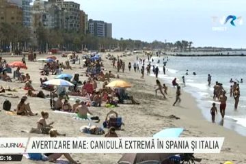 Avertizări MAE: Caniculă extremă în Spania şi Italia. Avertizări de călătorie şi în Grecia