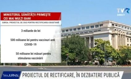 Proiectul de rectificare bugetară, în dezbatere publică. Ministerul Sănătății și cel al Dezvoltării ar urma să primească cei mai mulți bani