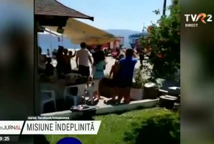 Misiune îndeplinită! Pompierii români care au luptat cu incendiile din Grecia au fost decorați și înaintați în grad. Ceremonie transmisă în direct, în Ediție specială, pe TVR1