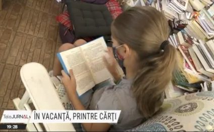 În vacanţă, printre cărţi. Sara și Marc, doi frați din București, sunt ucenici la o librărie din Timișoara