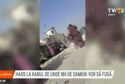 Haos la Kabul. Mii de oameni speră să fie evacuaţi. Mărturii ale localnicilor