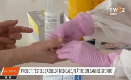 Proiect: Testele cadrelor medicale, plătite din banii de sporuri. Sindicatele se opun