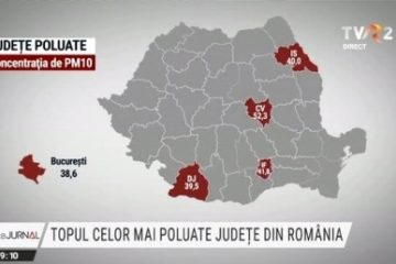 Topul celor mai poluate județe din țară. Unde este cel mai curat aer