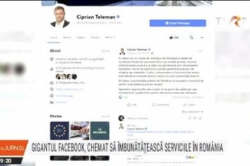 Gigantul Facebook, chemat să-și îmbunătățească serviciile din România