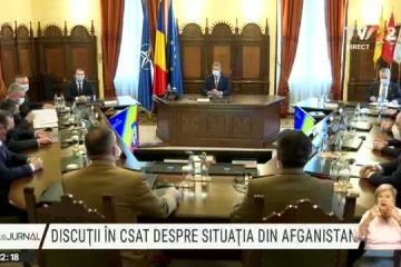 CSAT se reuneşte pentru a discuta situaţia de securitate din Afganistan şi implicaţiile acesteia pentru România