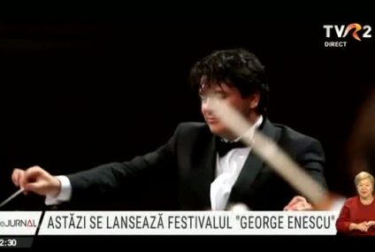 Începe Festivalul Internaţional George Enescu! Gala de deschidere şi alte concerte excepţionale, în direct la TVR. Programul evenimentelor transmise live de la Ateneul Român și Sala Palatului