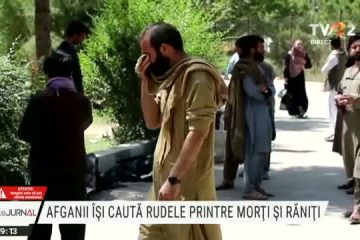 Afganii își caută rudele printre morții și răniții în urma atentatului de la aeroport. Spitalul din Kabul a rămas fără personal