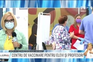 Primul centru de vaccinare pentru elevi și profesori s-a deschis în Capitală