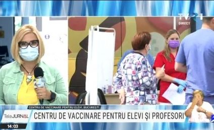 Primul centru de vaccinare pentru elevi și profesori s-a deschis în Capitală