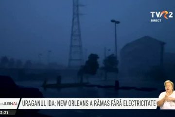 SUA: Orașul New Orleans a rămas fără electricitate după ce a fost lovit de uraganul Ida