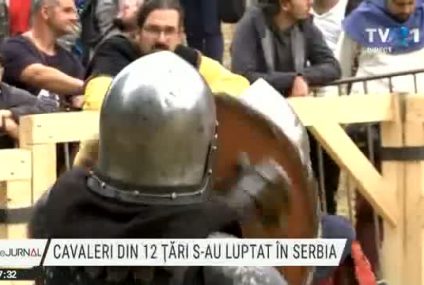 Serbia: Festival medieval cu sute de cavaleri veniți din 12 țări