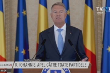 Klaus Iohannis, mesaj pentru parlamentari: Oamenii s-au săturat de discursuri sterile, vor să vadă mai puțin scandal și mai multă cooperare! Nu îi interesează cine strigă mai tare sau cine critică mai eficient!