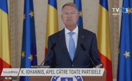 Klaus Iohannis, mesaj pentru parlamentari: Oamenii s-au săturat de discursuri sterile, vor să vadă mai puțin scandal și mai multă cooperare! Nu îi interesează cine strigă mai tare sau cine critică mai eficient!