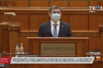 Igor Grosu, președintele Parlamentului de la Chişinău, la București: România este principalul nostru avocat în aspirațiile de aderare la UE