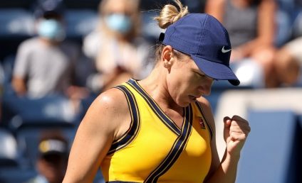 Simona Halep s-a calificat în optimi la US Open, după un meci maraton cu Elena Rîbakina