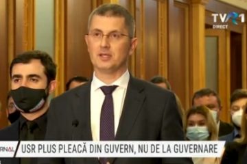 Dan Barna: USR PLUS va participa marţi la discuţiile cu preşedintele Iohannis şi va cere un nou premier