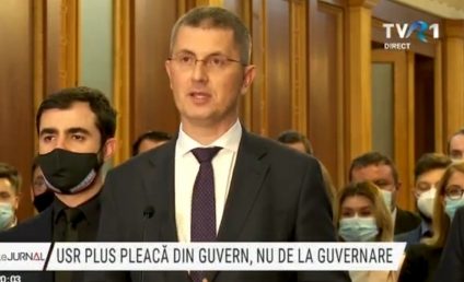 Dan Barna: USR PLUS va participa marţi la discuţiile cu preşedintele Iohannis şi va cere un nou premier