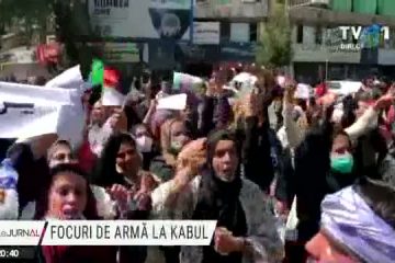 Haos la Kabul. Sute de oameni au protestat față de regimul taliban, care a anunțat un guvern interimar. Şeful diplomaţiei americane și seful Pentagonului, discuții la Doha