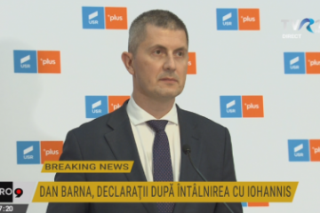 Dan Barna, după întâlnirea cu președintele Iohannis:  A fost o întâlnire formală, nu s-au discutat soluții. În parlament asistăm la un abuz asupra democrației, noua majoritate Cîțu-Ciolacu blochează moțiunea