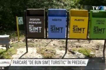 A fost inaugurată a treia Parcare “de bun simț turistic” de pe DN1, în Predeal
