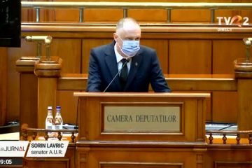 Scandal în plenul Parlamentului, la citirea moțiunii de cenzură depuse de USR-PLUS și AUR. Votul va fi dat după decizia CCR