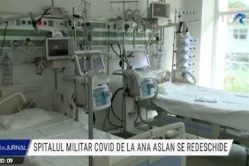 Spitalul militar Covid de la Institutul Ana Aslan se redeschide