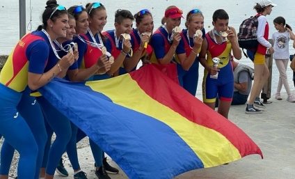 CANOTAJ | România a cucerit 19 medalii la Campionatele Balcanice din Macedonia de Nord. Cu acest bilanț, țara noastră a ocupat primul loc în clasamentul pe națiuni