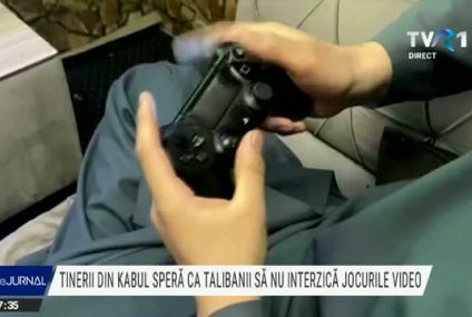 Tinerii din Kabul speră ca talibanii să nu interzică jocurile video