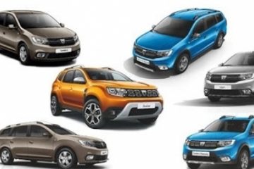 Vânzările de autoturisme Dacia în Europa au scăzut cu 8,2%, în august, însă cota de piaţă a producătorului creşte