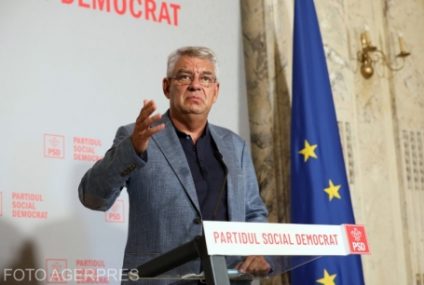 Mihai Tudose: PSD va depune un proiect de lege privind plafonarea prețului la energie în România