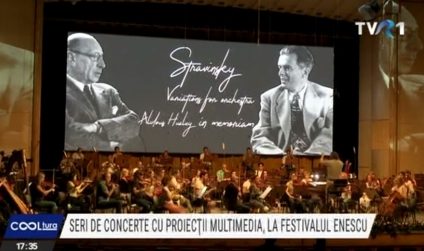 Seri de concerte cu proiecţii multimedia regizate de Carmen Lidia Vidu şi Nona Ciobanu, la Festivalul Enescu