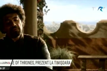 Actorul Miltos Yerolemou din Game of Thrones este la Timişoara. Face parte dintr-un juriu și s-a întâlnit elevii de la Liceul „Ion Vidu”