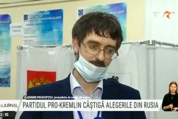 Partidul Pro-Kremlin câștigă alegerile în Rusia. România nu recunoaște legitimitatea alegerilor din Crimeea și Transnistria