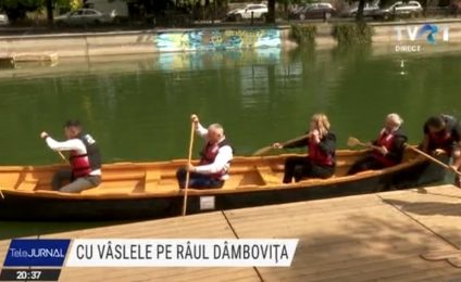 Educaţie şi  pentru dezvoltarea durabilă. Visul lui Ivan Patzaichin ca oamenii să poată vâsli pe Dâmboviţa poate deveni realitate