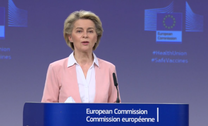 Președinta Comisiei Europene, Ursula von der Leyen, în vizită în România. Va avea întâlniri cu preşedintele Klaus Iohannis şi premierul Florin Cîţu