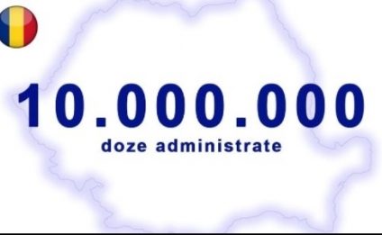 18.414 persoane au fost vaccinate anti-COVID în ultimele 24 de ore. S-au administrat peste 10 milioane de doze de la începutul campaniei în țara noastră