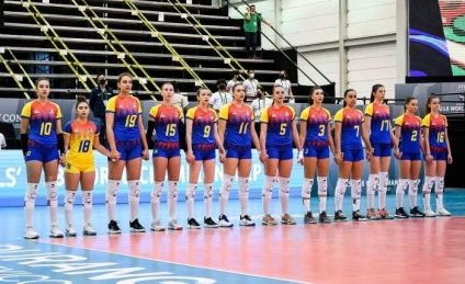 Volei feminin: România a terminat pe locul secund în grupă, după 3-2 cu Thailanda la Mondialul Under-18