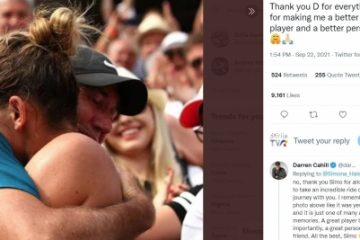 Darren Cahill, prima reacție după încheierea colabărării cu Simona Halep: Eu îți mulțumesc, Simo, pentru că mi-ai permis să fiu alături de tine în această călătorie incredibilă