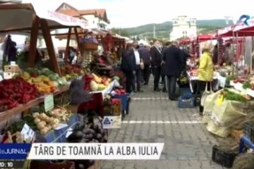 Apulum Agraria, târgul de toamnă de la Alba Iulia, primit cu entuziasm de cumpărători