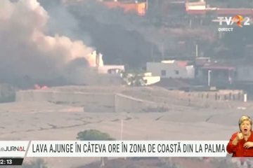 Spania: Populație evacuată din insula La Palma, din cauza erupțiilor vulcanice