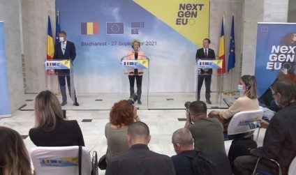 Preşedinta CE, despre preţurile mari la energie, răspuns la întrebarea TVR: Săptămâna viitoare, la o reuniune din Slovenia, vom discuta acest subiect. Iohannis: Preţurile mari pe energie – o problemă globală