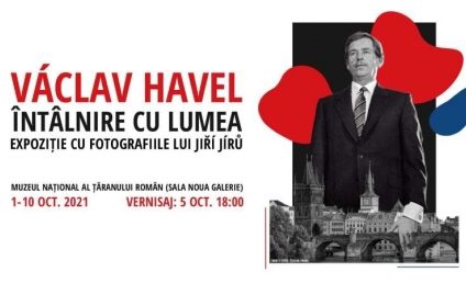 Expoziţia „Vaclav Havel: întâlnire cu lumea”, de vineri, la Muzeul Naţional al Ţăranului Român