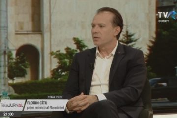 Premierul Florin Cîțu este invitat la Tema Zilei. În această seară, de la ora 21.00, la TVR1