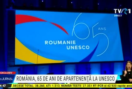 65 de ani de când România a devenit membră a UNESCO