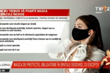 Masca este obligatorie și în spațiile publice, în funcție de incidența infectărilor. Care sunt excepțiile