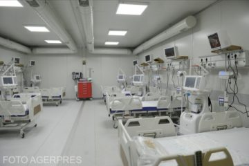 Spitalul modular de la Lețcani devine operațional marți noapte. Vor fi internați pacienți cu forme medii de Covid-19
